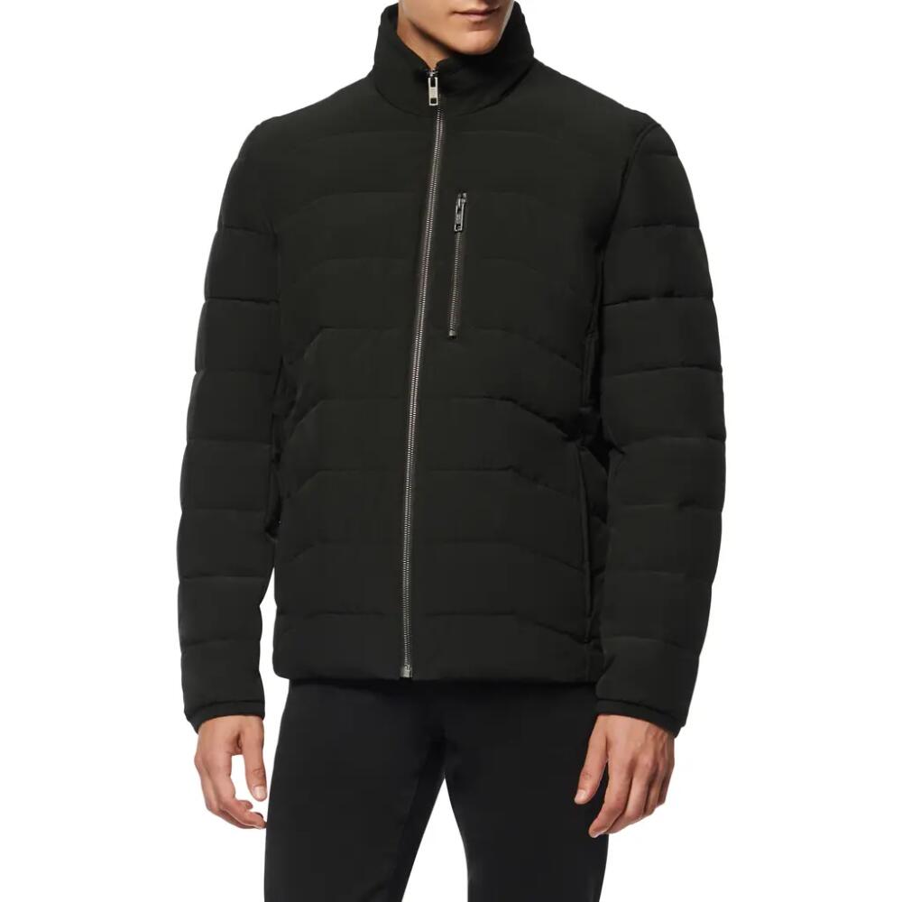 Marc New York Carlisle Water Resistant Quilted Puffer Jacket in Black Cover