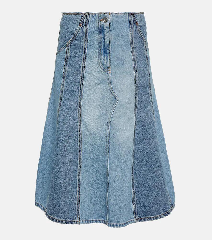 Victoria Beckham Denim midi skirt Cover