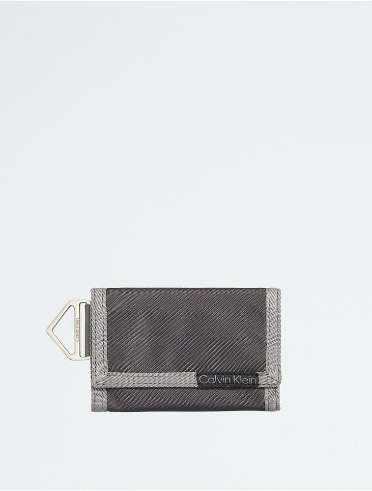 Calvin Klein Men's Utility Snap Wallet - Grey Cover