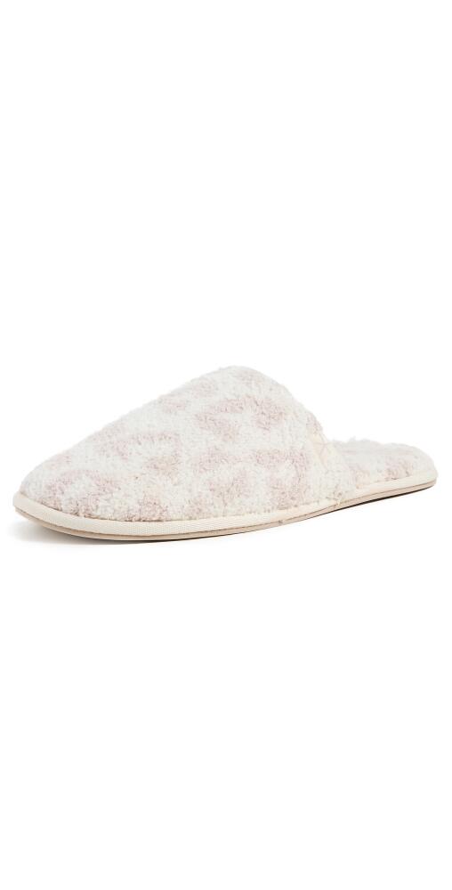 Barefoot Dreams CozyChic Barefoot in the Wild Slippers Cream/Stone Cover