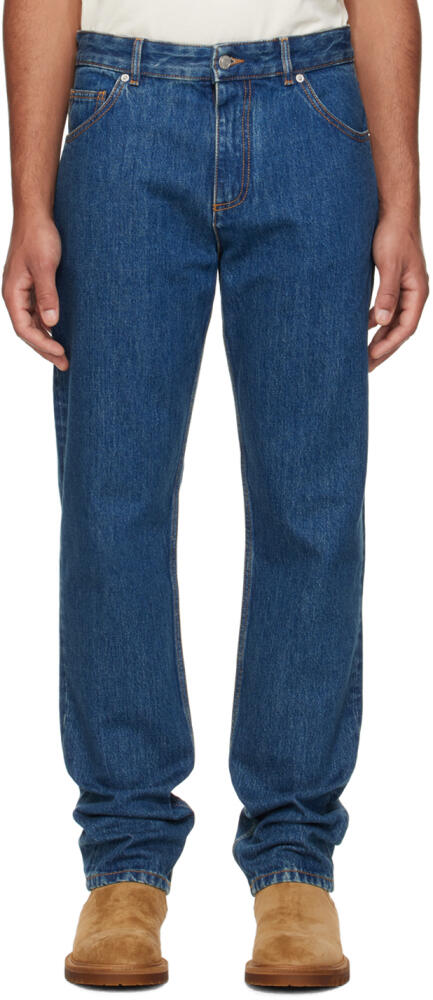 Bally Blue Straight Jeans Cover