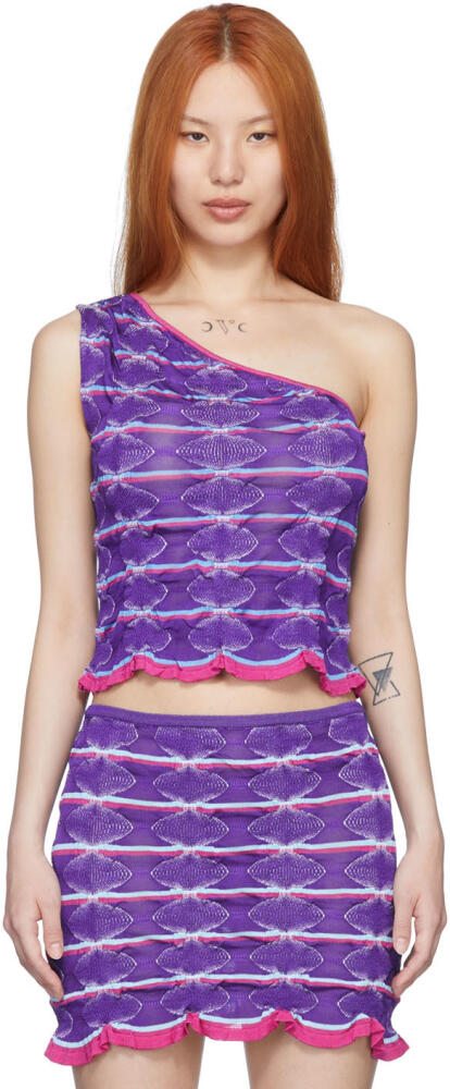 Gimaguas SSENSE Exclusive Purple Tank Top Cover