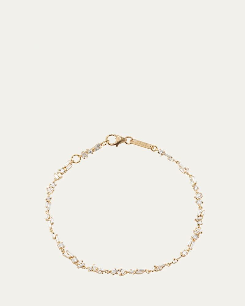 Suzanne Kalan Classic Diamond Sparkler Chain Bracelet Cover