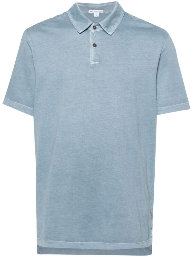 James Perse jersey polo shirt - Blue Cover