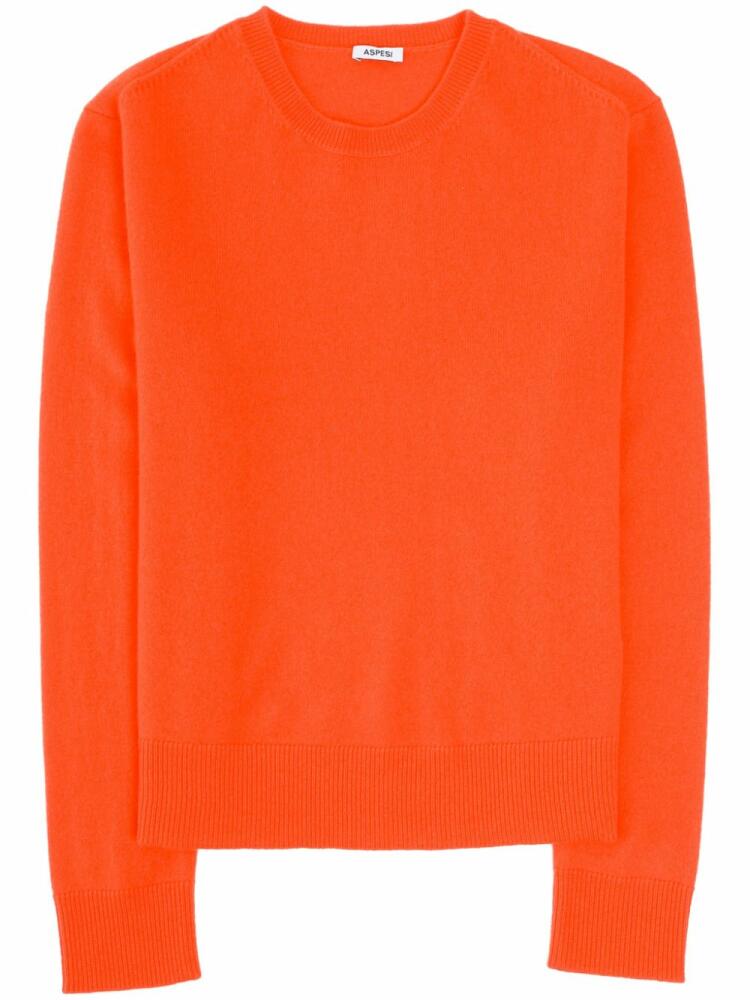 ASPESI cashmere jumper - Orange Cover