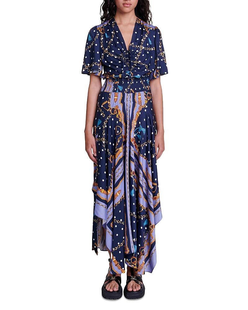 Maje Rachelae Printed Dress Cover