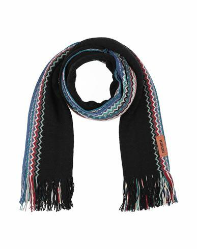 Missoni Man Scarf Blue Wool, Acrylic Cover