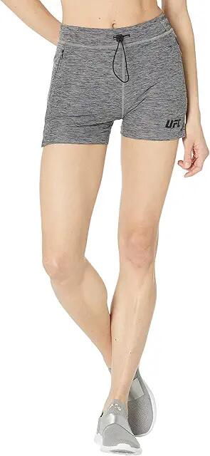 UFC 4 Tech Workout Shorts (Fogged Grey) Women's Shorts Cover