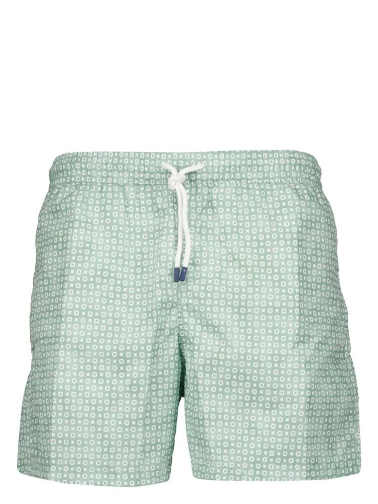 Fedeli Madeira swim shorts - Green Cover