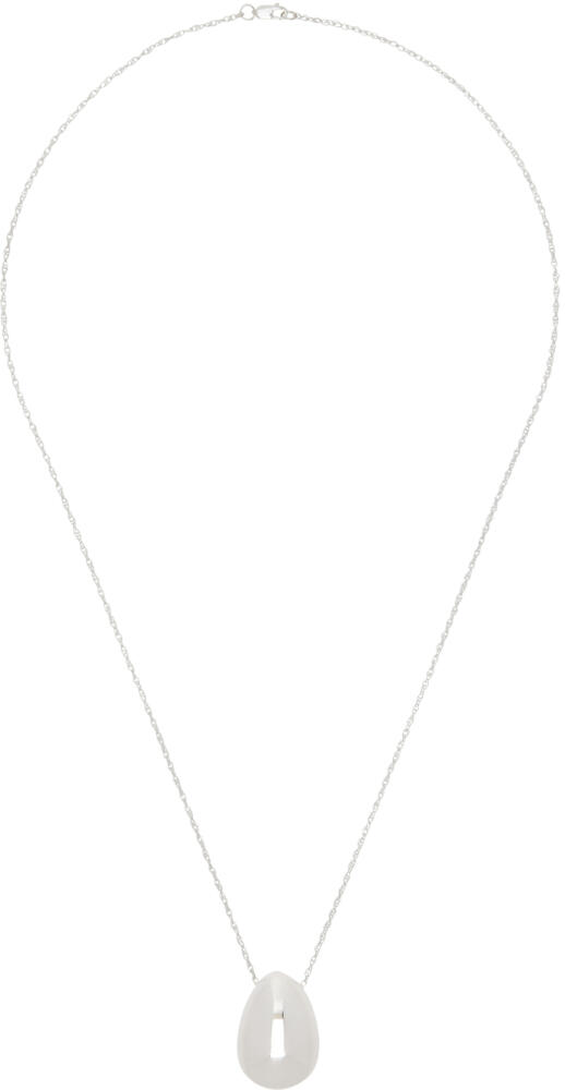 Sophie Buhai Silver Everyday Egg Pendant Necklace Cover