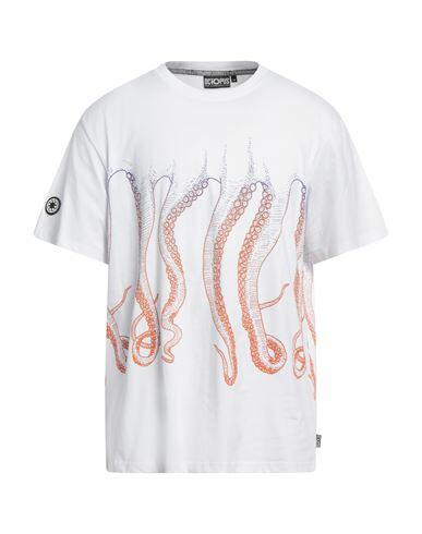 Octopus Man T-shirt White Cotton Cover