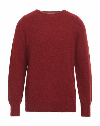 Howlin' Man Sweater Brick red Wool Cover