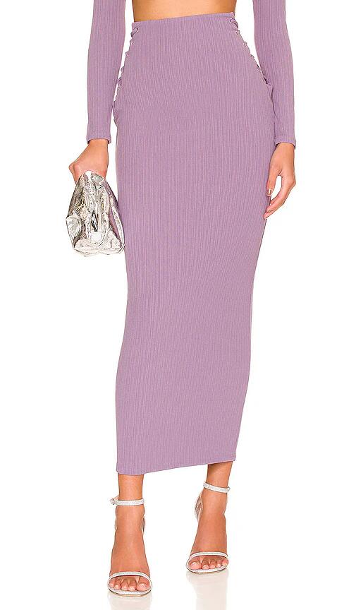 NBD Rory Midi Skirt in Lavender Cover