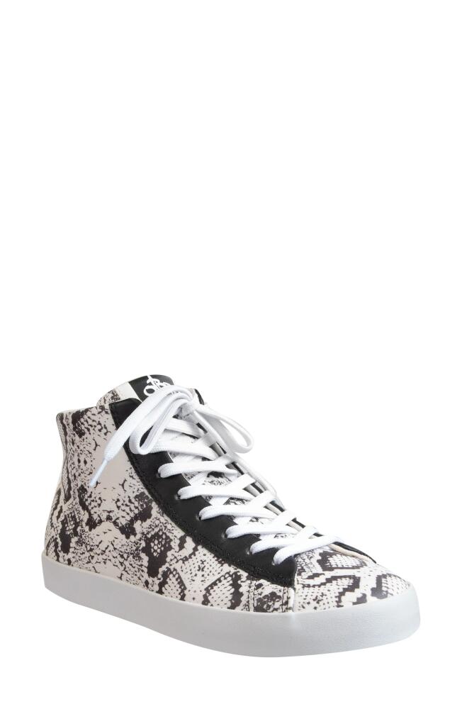 OTBT Hologram Print Sneaker in Snake Print Leather Cover