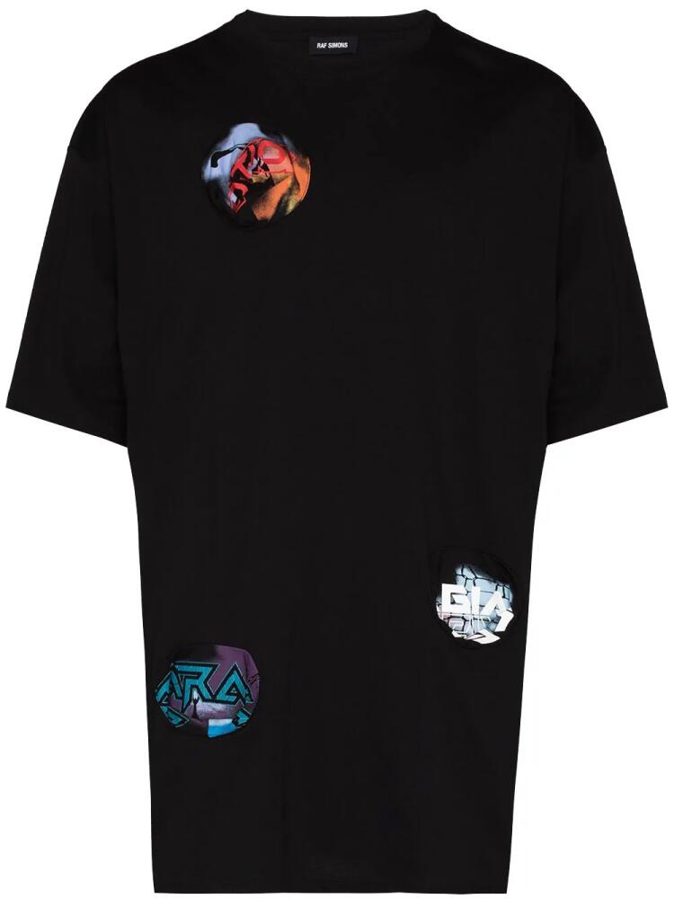 Raf Simons Pocket Holes oversized T-shirt - Black Cover