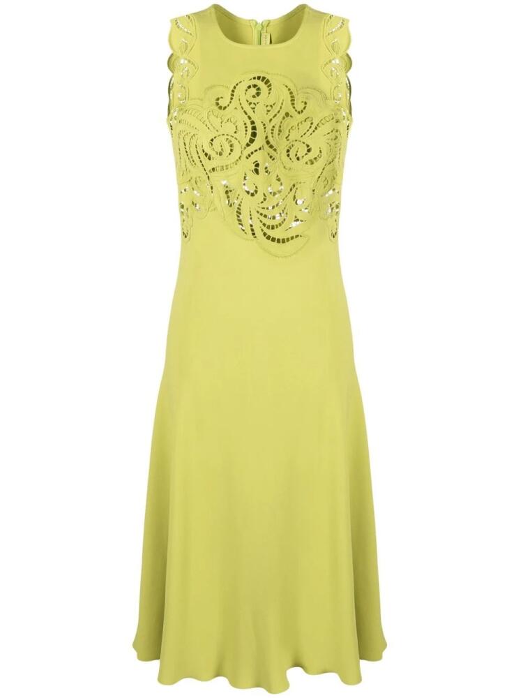 Ermanno Scervino cut-out detail sleeveless dress - Green Cover