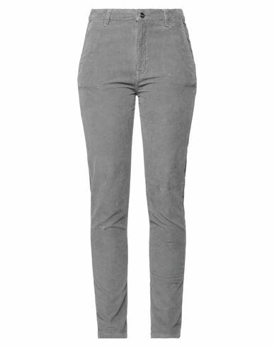 Max & Moi Woman Pants Grey Cotton, Elastane Cover