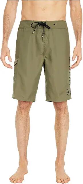 O'Neill Santa Cruz Solid 2.0 Boardshorts (Military Green) Men's Swimwear Cover