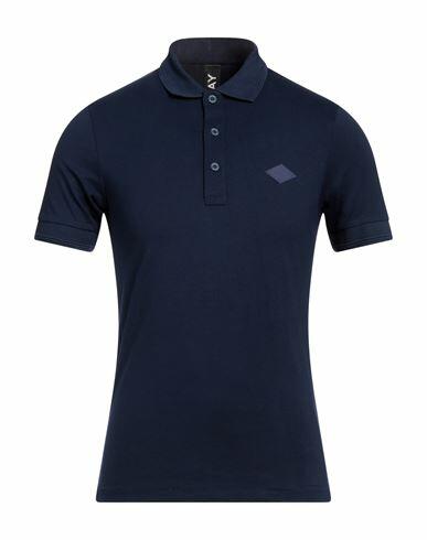 Replay Man Polo shirt Blue Cotton Cover