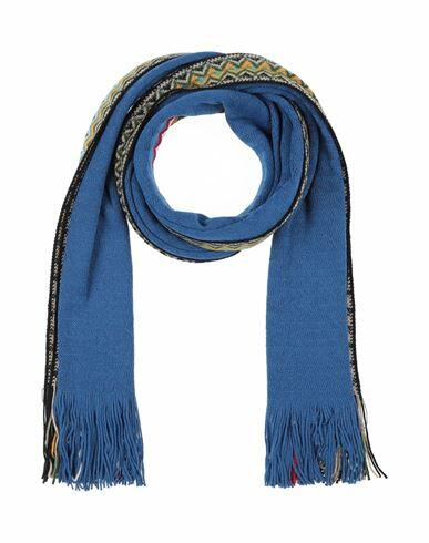 Missoni Man Scarf Blue Wool, Acrylic Cover