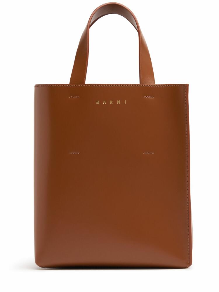 MARNI Mini N/s Museo Leather Tote Bag Cover