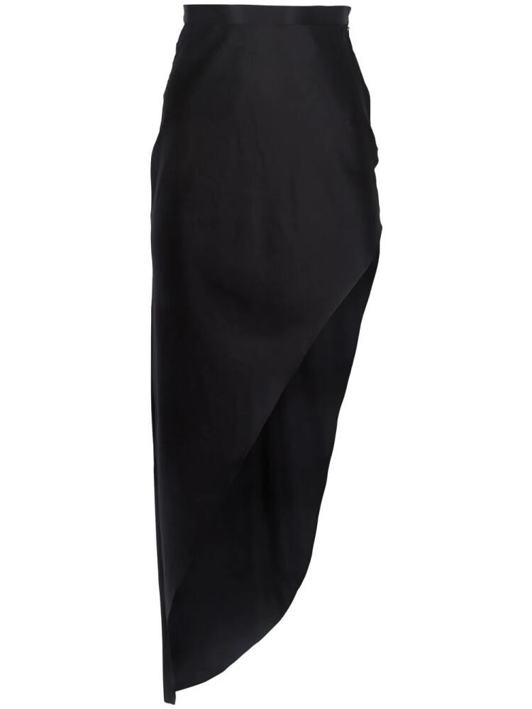 Fleur Du Mal thigh-high slit skirt - Black Cover