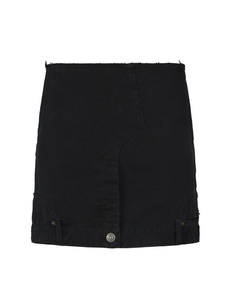 BALENCIAGA Upside Down Cotton Skirt Cover