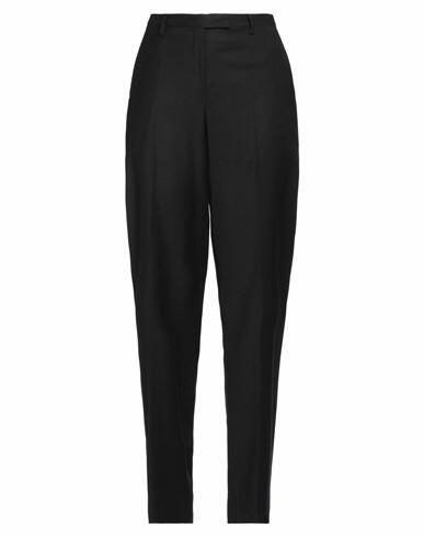 Briglia 1949 Woman Pants Black Virgin Wool, Elastane Cover