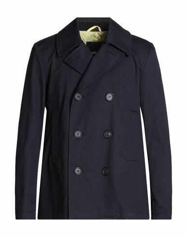 Add Man Coat Midnight blue Cotton, Polyamide Cover