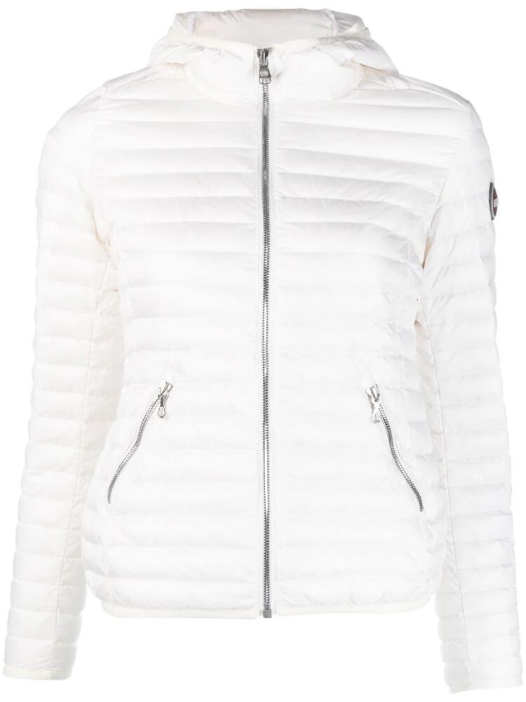 Colmar zip-up padded jacket - White Cover