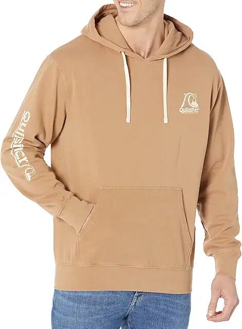 Quiksilver Sweet As Slab Pullover Hoodie (Tannin) Men's Clothing Cover