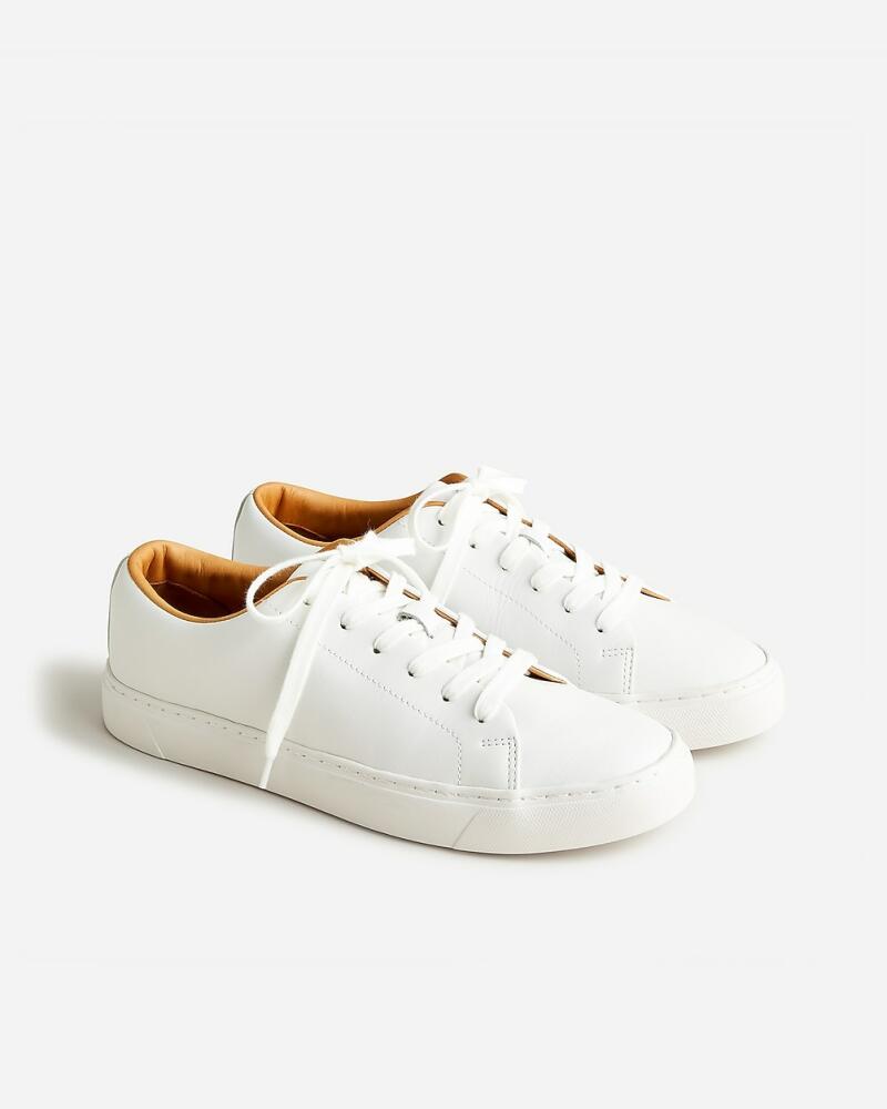 J.Crew Court sneakers in leather Cover