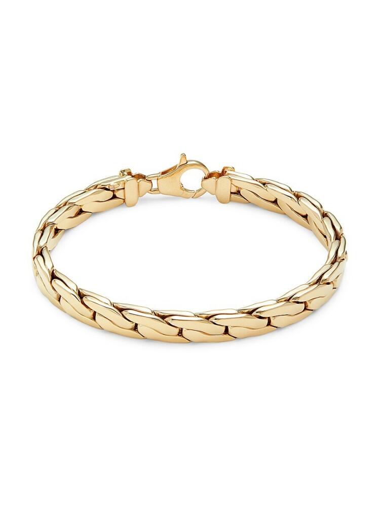 Saks Fifth Avenue Made in Italy Women's 14K Yellow Gold Link Bracelet Cover