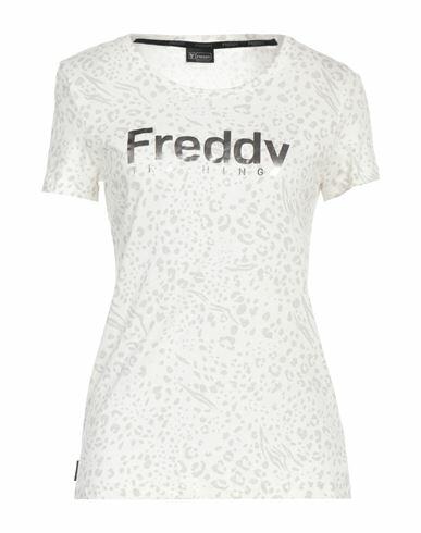 Freddy Woman T-shirt Off white Cotton Cover