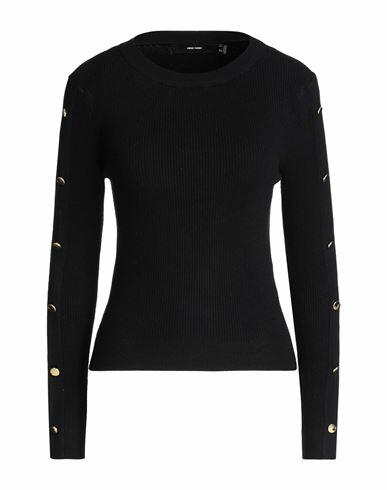 Vero Moda Woman Sweater Black Viscose, Polyester, Nylon Cover