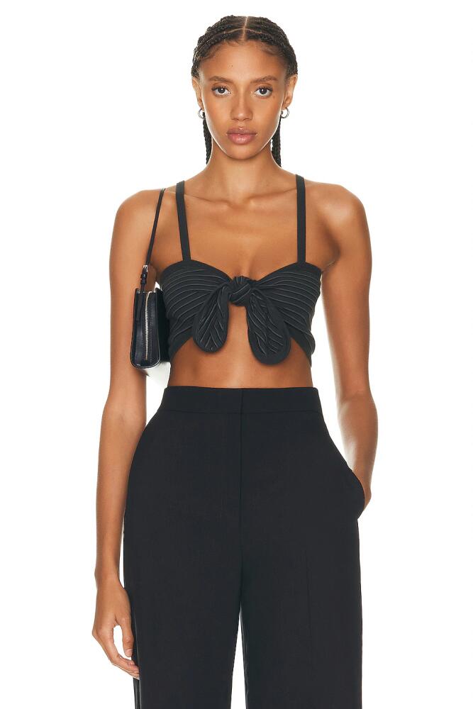 BODE Ducky Bra Top in Black Cover