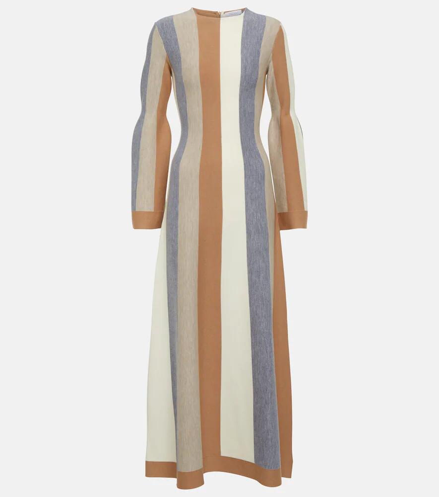 Gabriela Hearst Quinlan wool and cashmere maxi dress Cover