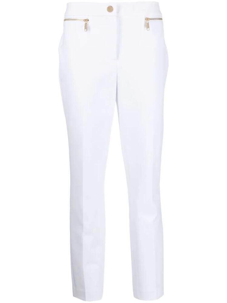 Michael Kors mid-rise slim trousers - White Cover