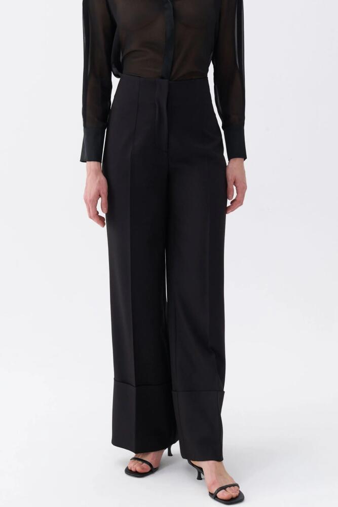 Nocturne High Waist Palazzo Pants in Black Cover