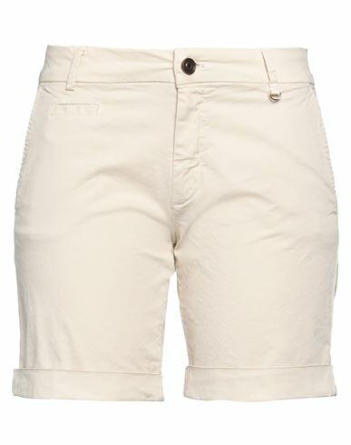 Mason's Woman Shorts & Bermuda Shorts Beige Cotton, Elastane Cover