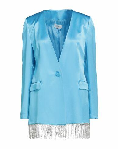 Vicolo Woman Blazer Sky blue Acetate, Viscose Cover