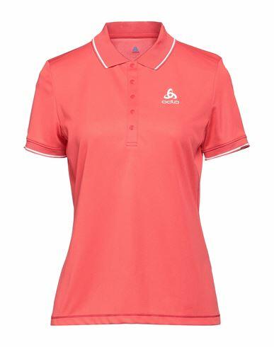 Odlo Woman Polo shirt Coral Polyester Cover