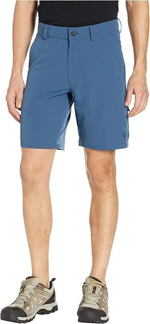 The North Face Rolling Sun Packable 9 Hybrid Shorts (Shady Blue) Men's Shorts Cover