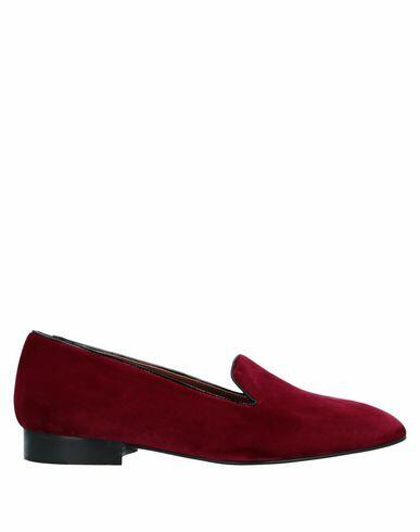 L' Autre Chose Woman Loafers Red Textile fibers Cover