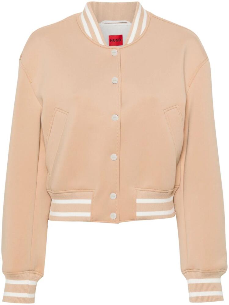 HUGO Arita bomber jacket - Neutrals Cover