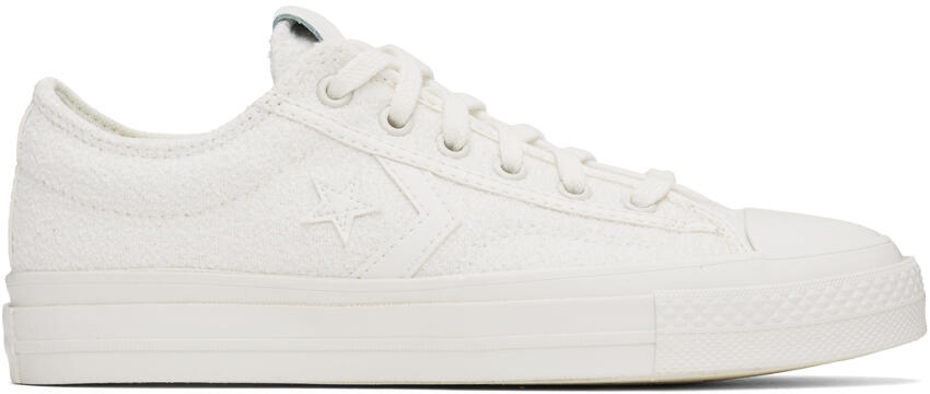 Converse White Star Player 76 Monochrome Low Top Sneakers Cover