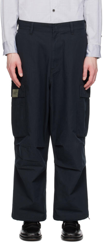 Neighborhood Black Wide Cargo Pants Cover