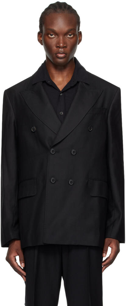 OUR LEGACY Black Unconstructed DB Blazer Cover