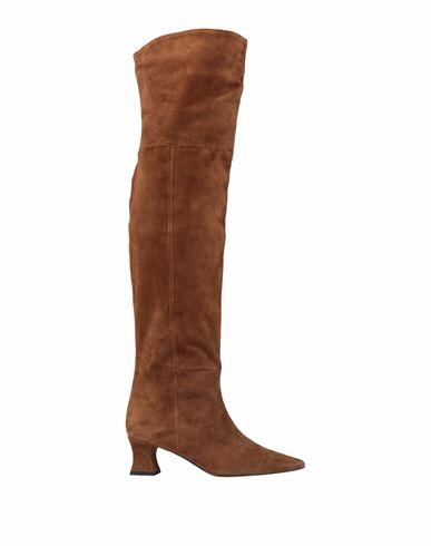 Marc Ellis Woman Boot Tan Leather Cover