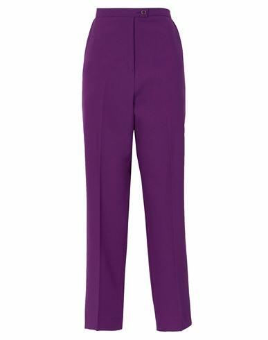 8 By Yoox Woman Pants Purple Polyester Cover